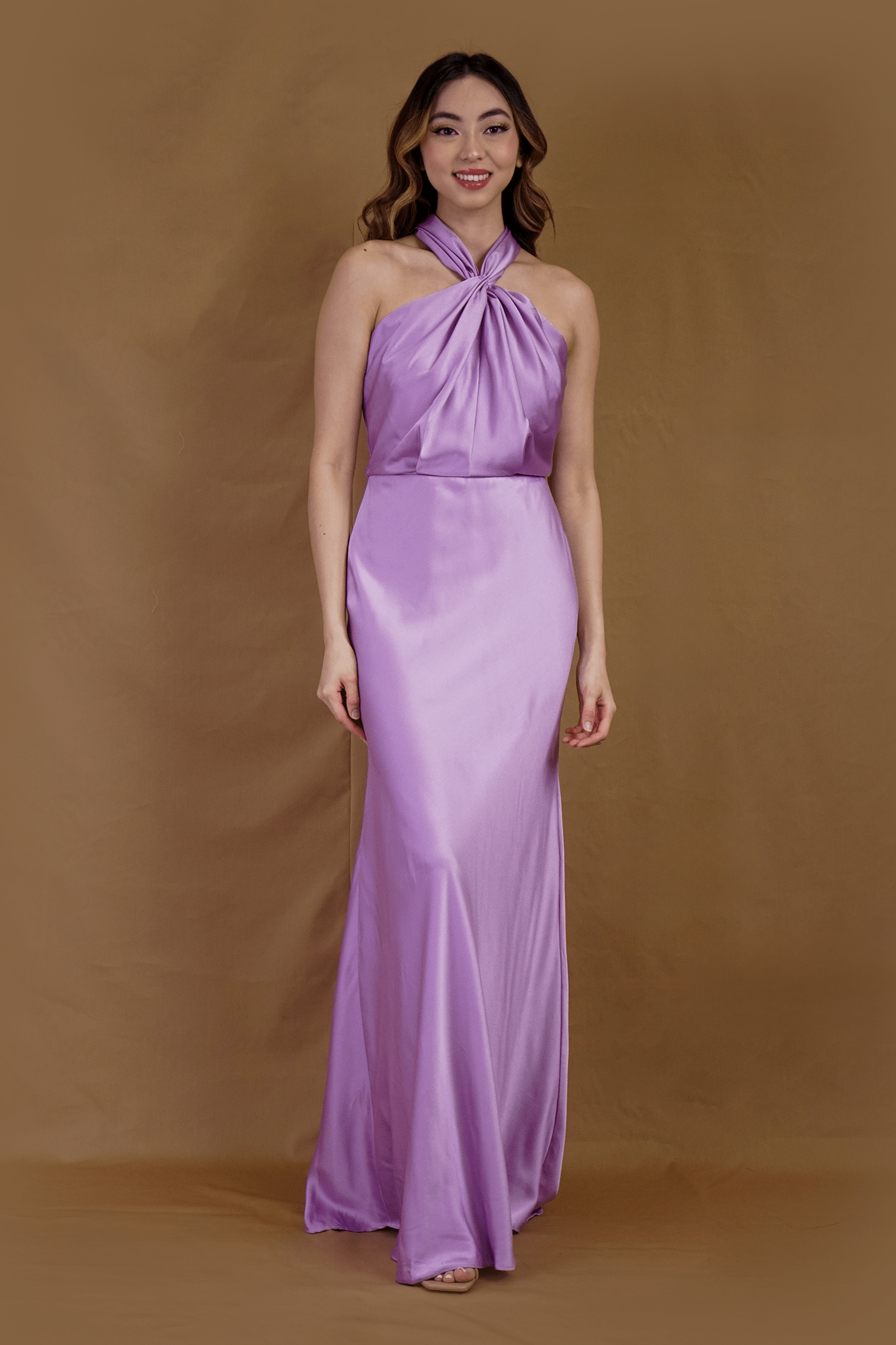 Chloe Dao Boutique GOWNS Lavender Halter Gown