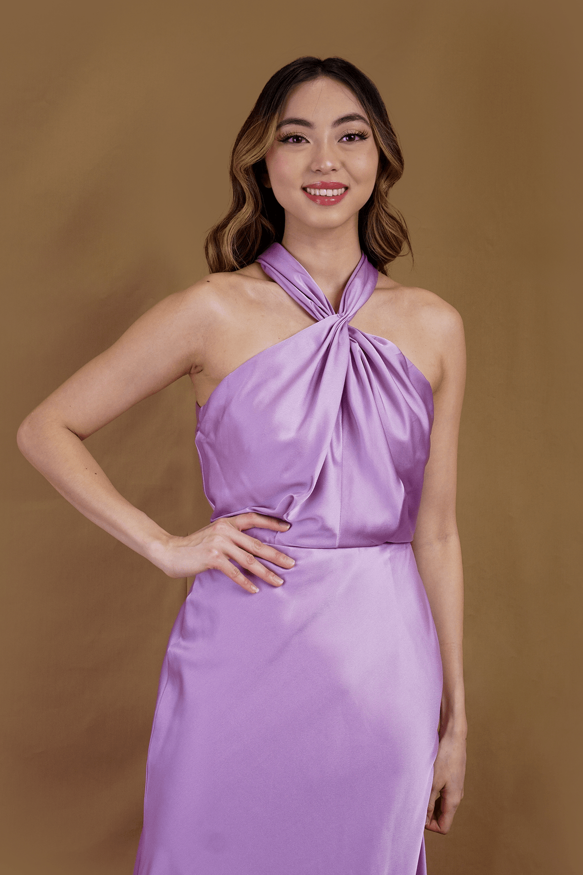 Chloe Dao Boutique GOWNS Lavender Halter Gown