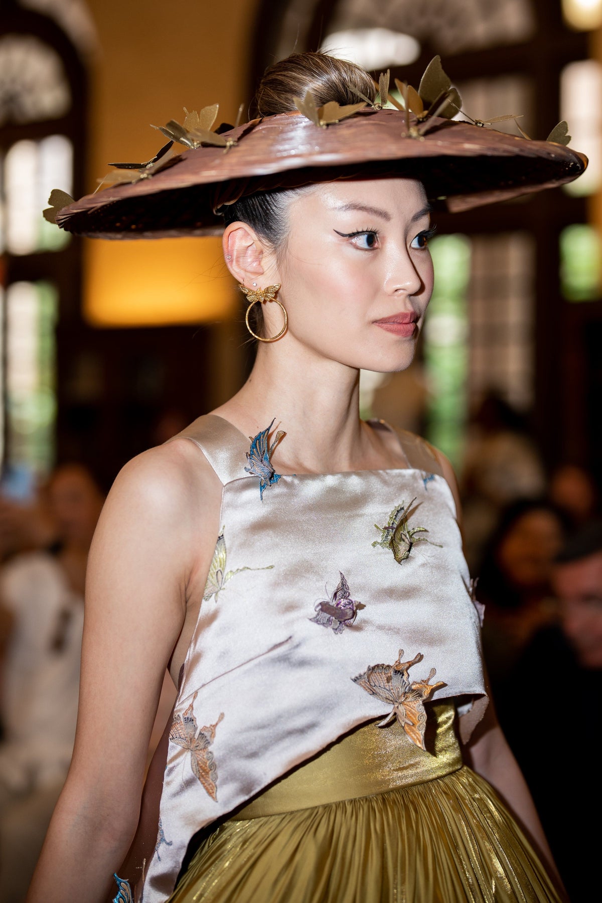 CD-Archive HATS Brown 3D Butterfly Hat