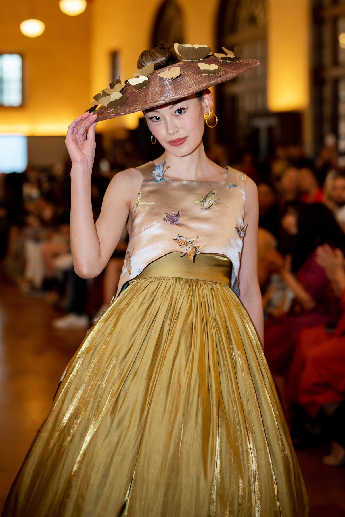 CD-Archive HATS Brown 3D Butterfly Hat