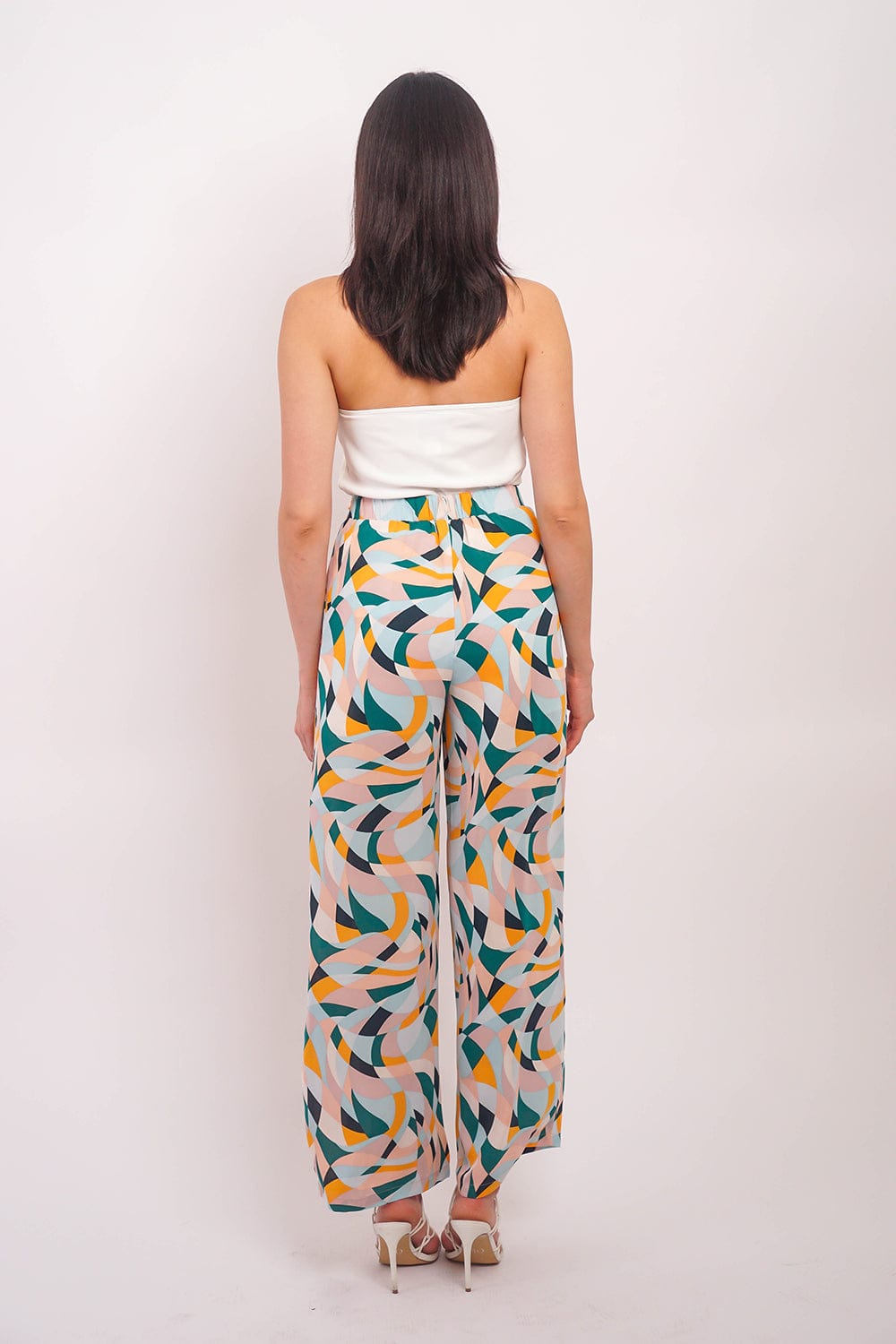 DCD pant Green Mustard Tie Pant