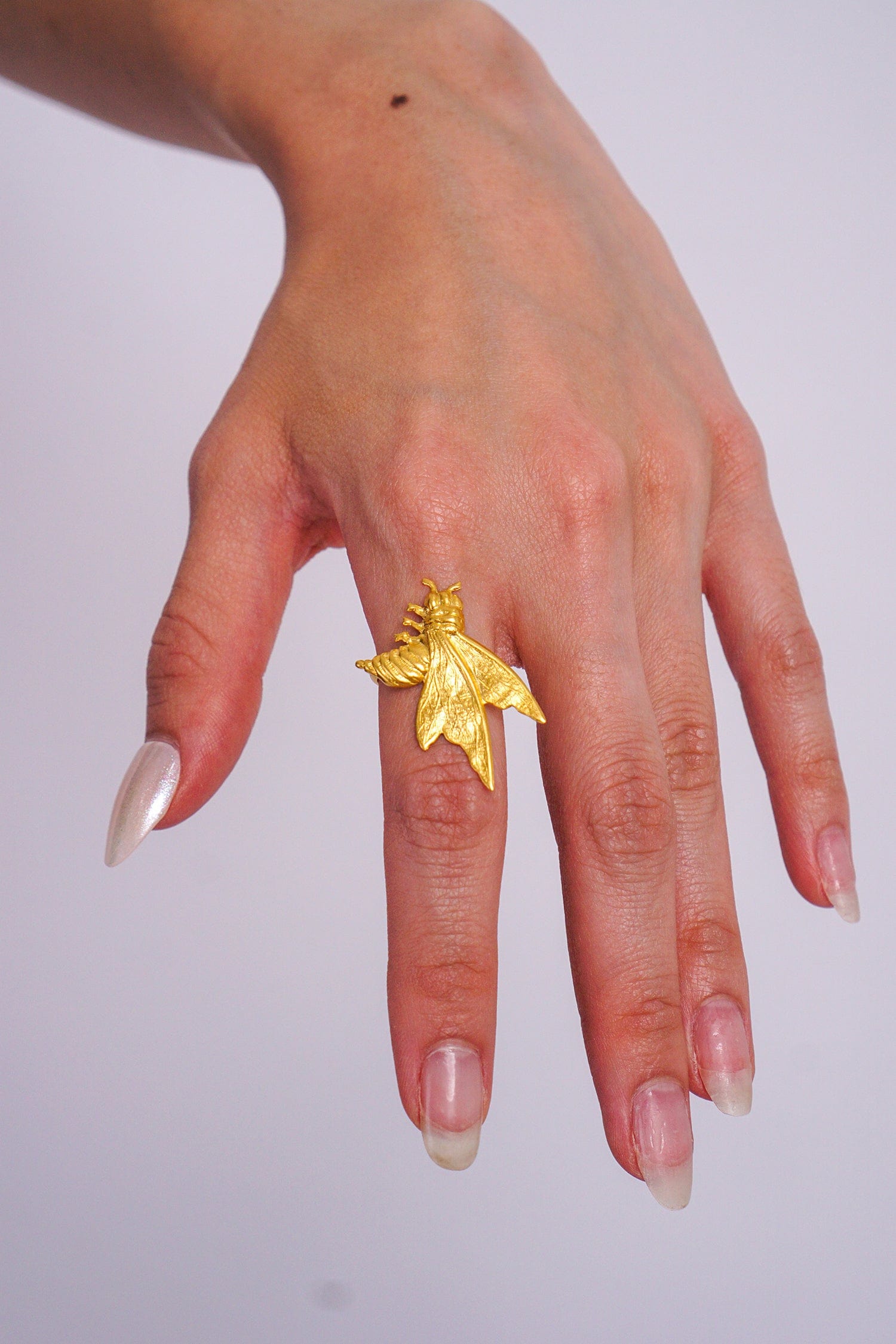 DCD RINGS Bumble Bee Gold Plated Ring