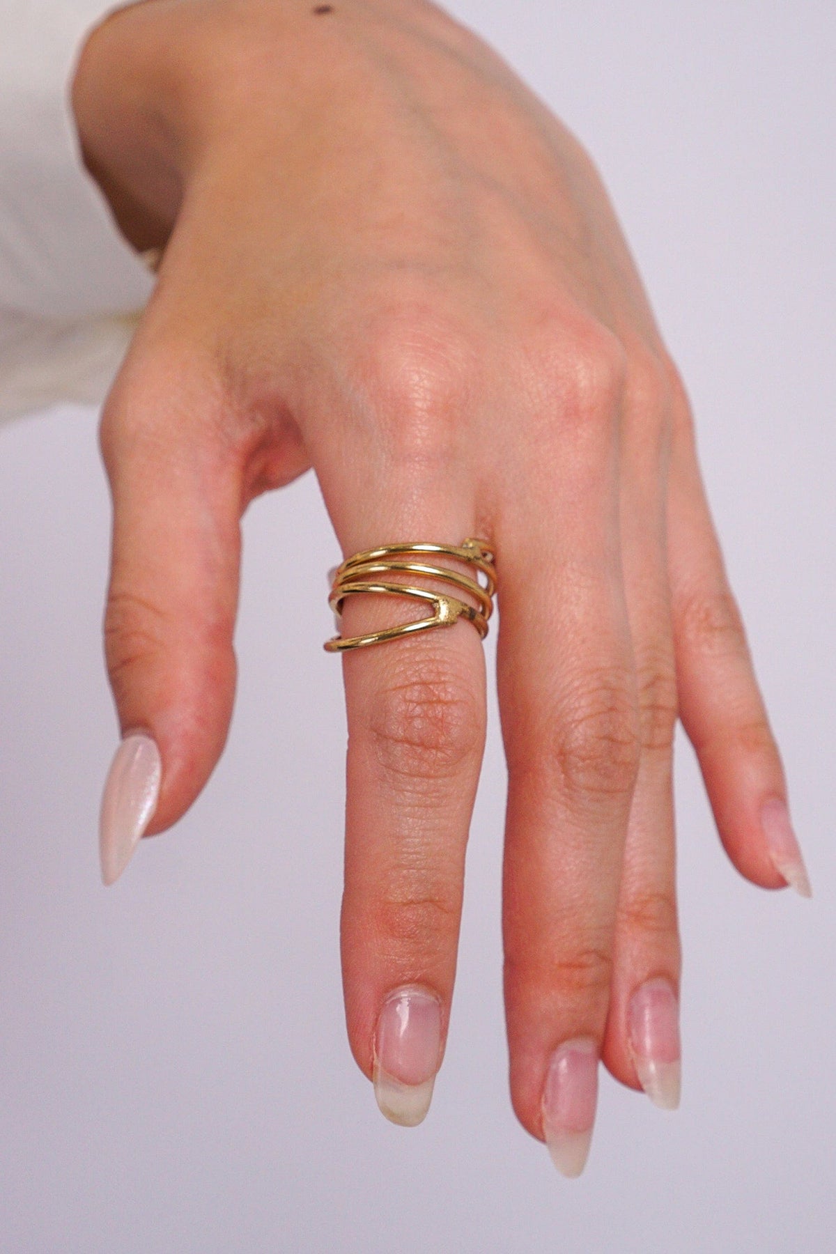 DCD RINGS Gold Stacked Ring
