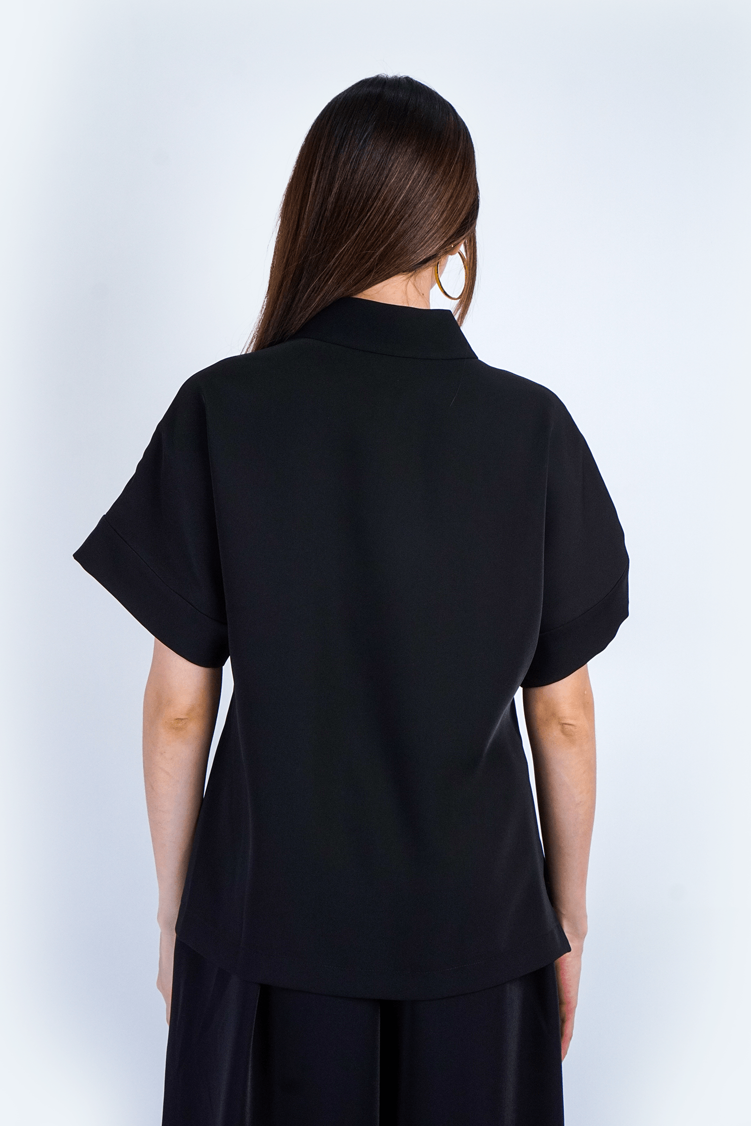 Chloe Dao TOPS Black Kimono Kiko Top