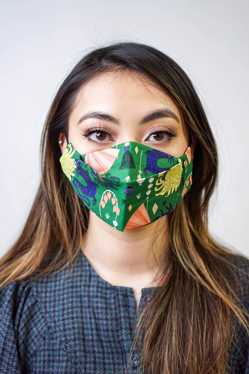 Box Pleated Face Masks Dragon Festival Box Pleated Mask (with Filter Pocket) - Chloe Dao