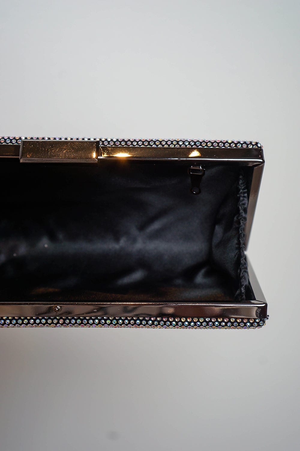 CLUTCHES Blue Rhinestone Clutch - Chloe Dao