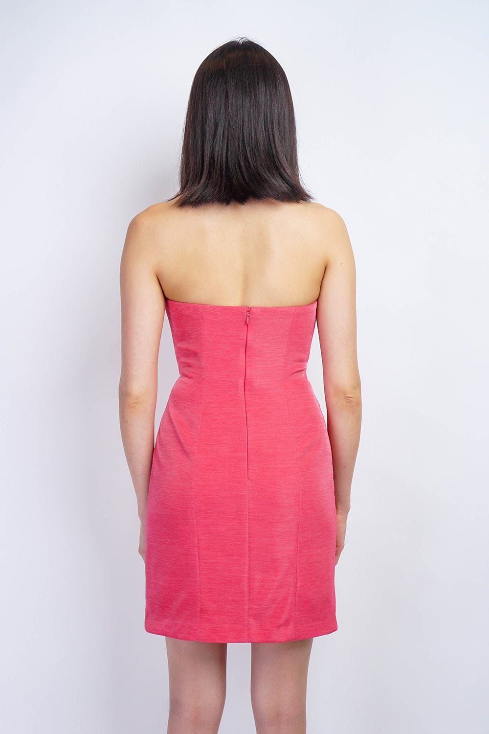 DRESSES Pink Strapless Bianca Dress - Chloe Dao