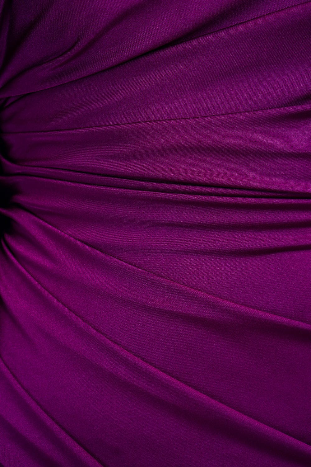 DRESSES Orchid One Shoulder Jersey Carolina Dress - Chloe Dao