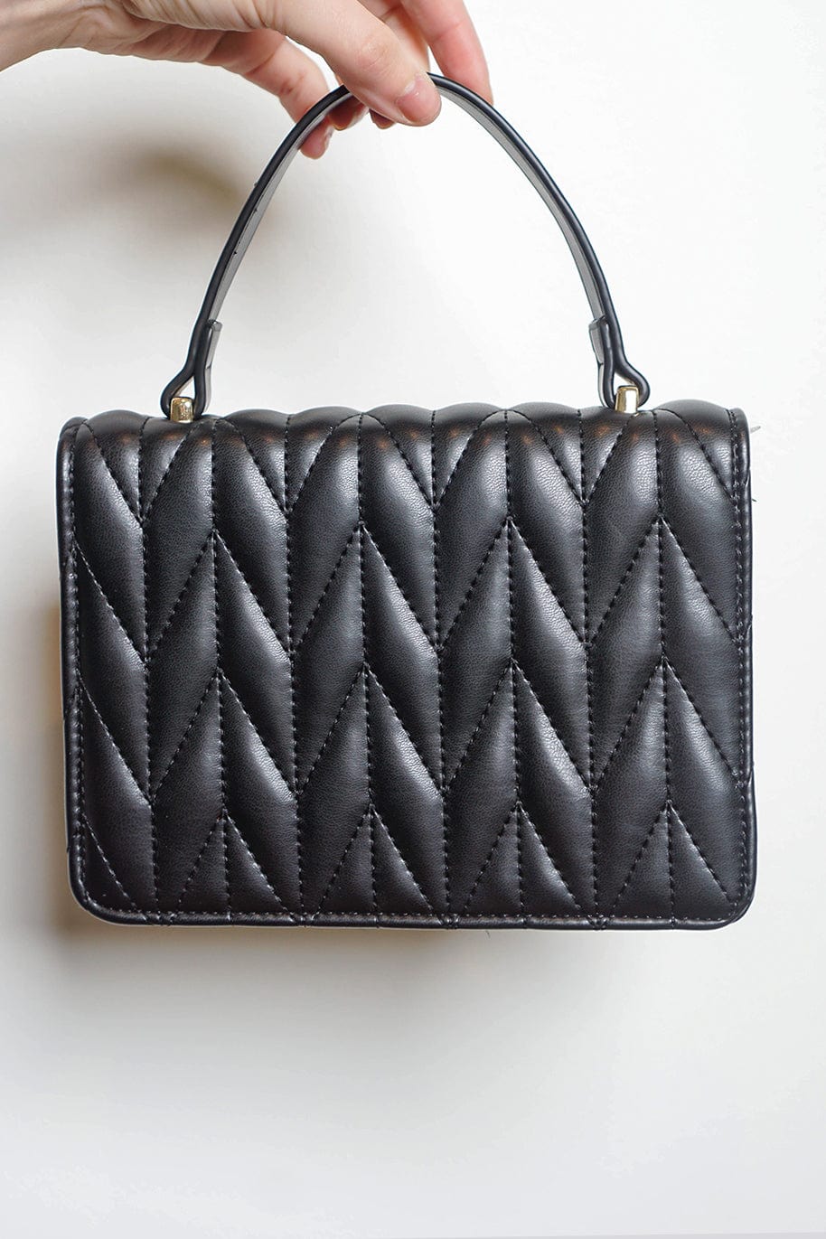 HANDBAGS Black Quilted HandBag - Chloe Dao