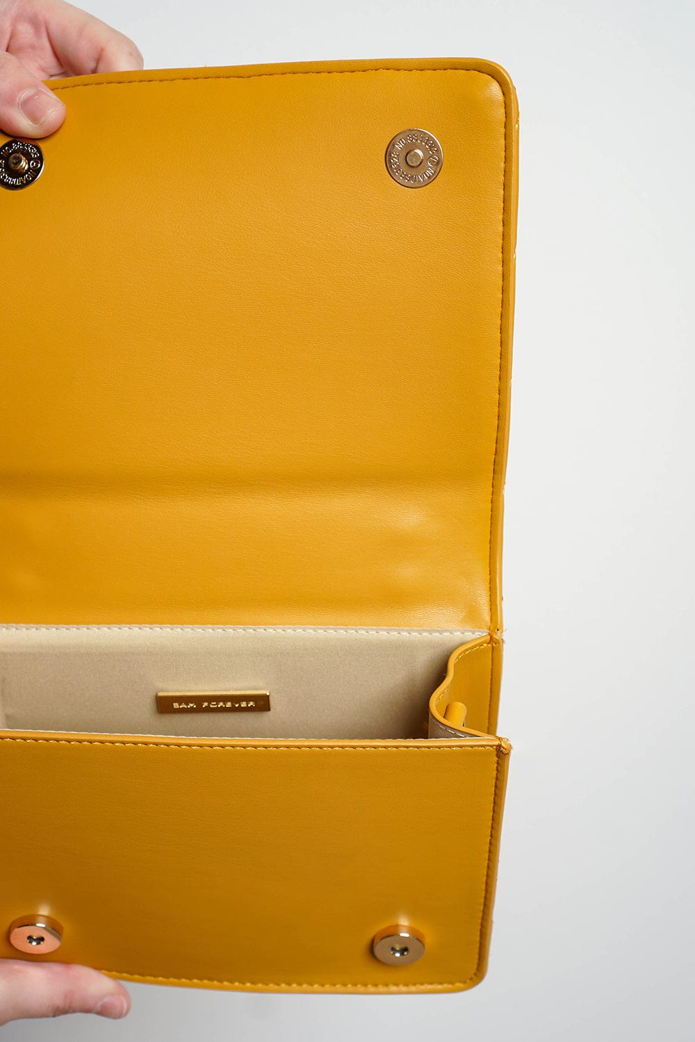 HANDBAGS Mustard Quilted HandBag - Chloe Dao