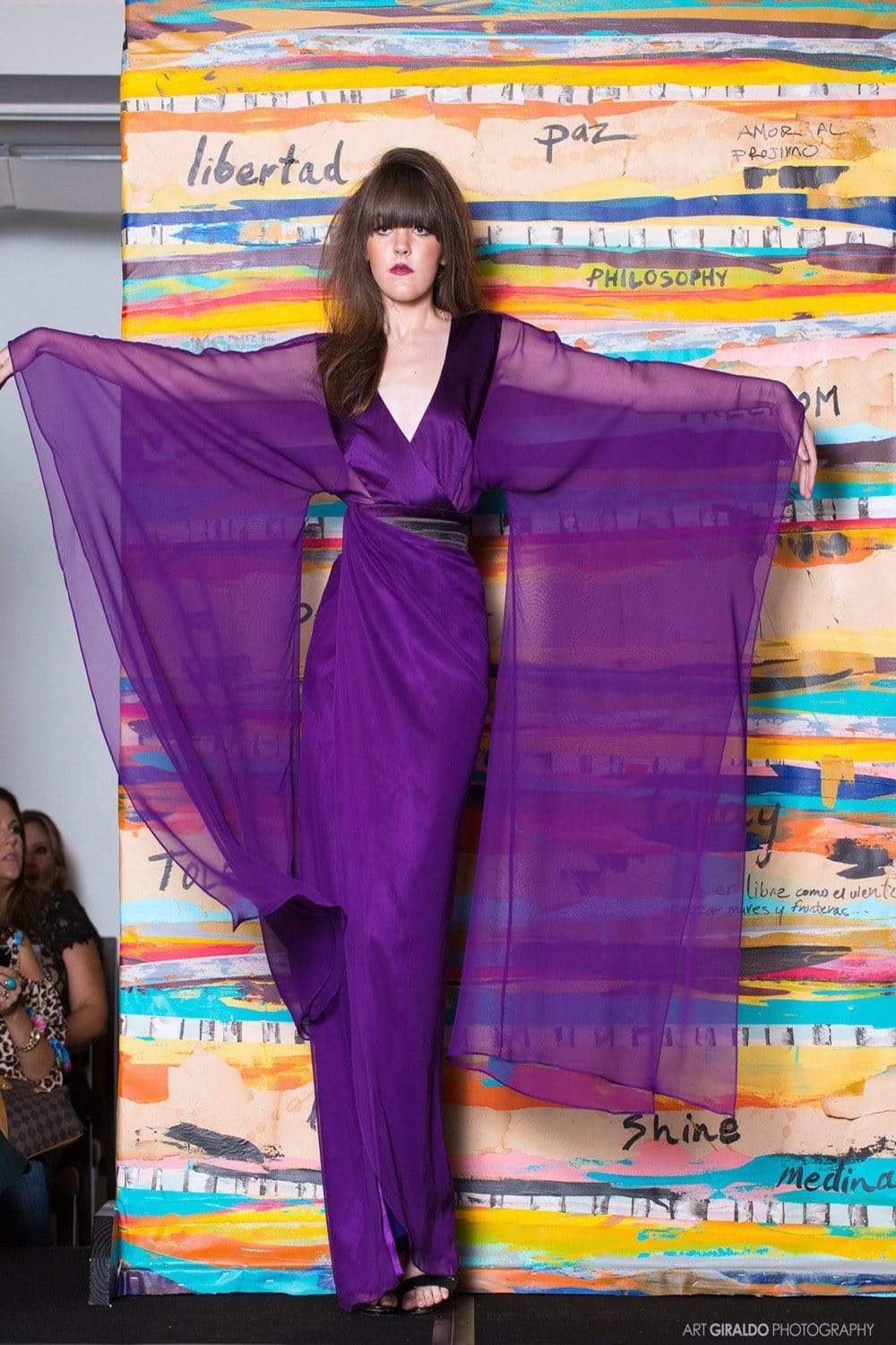Kimono Long Sleeves Top - Trixy Wrap Skirt - Chloe Dao