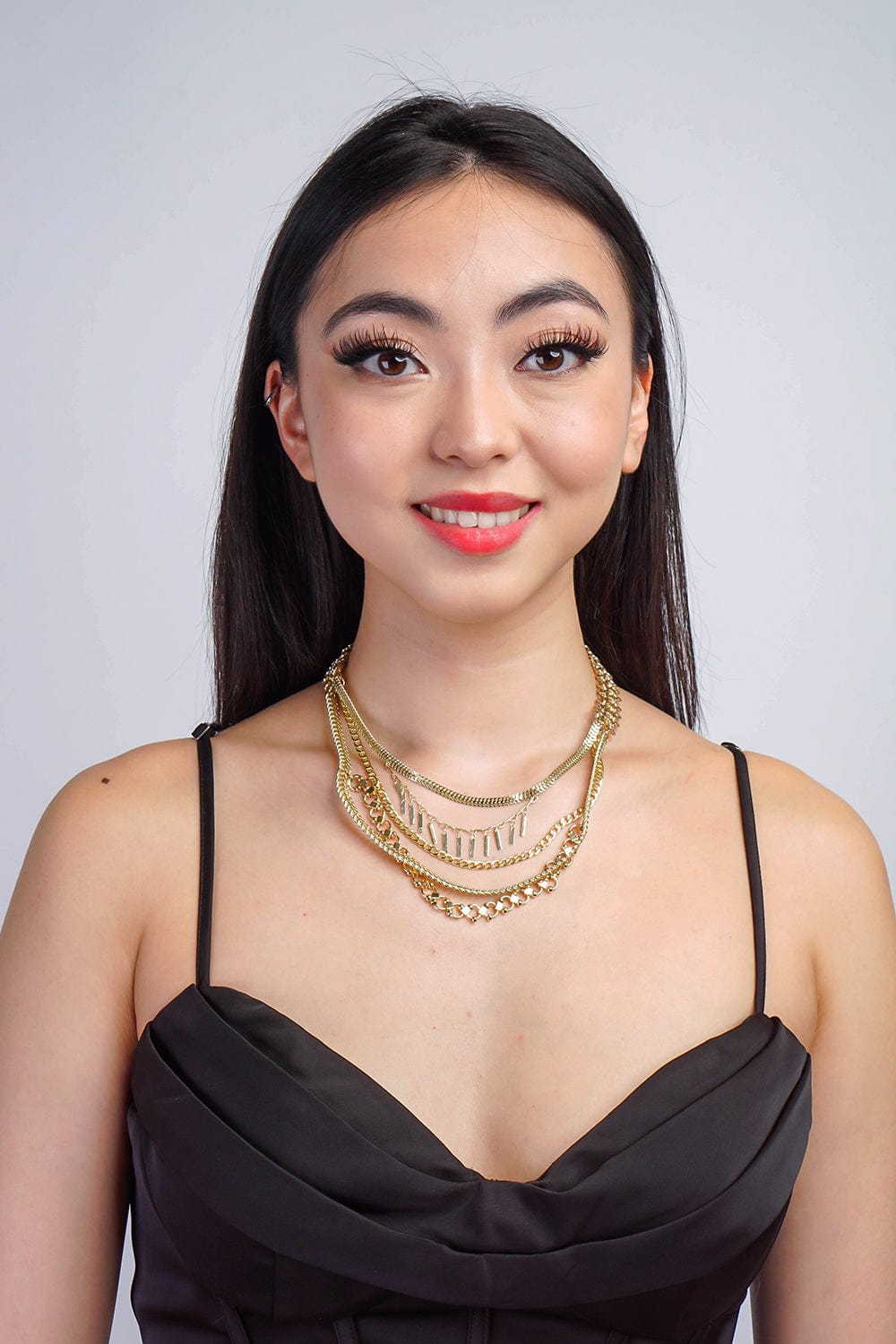 DCD NECKLACES Gold Layered Necklace