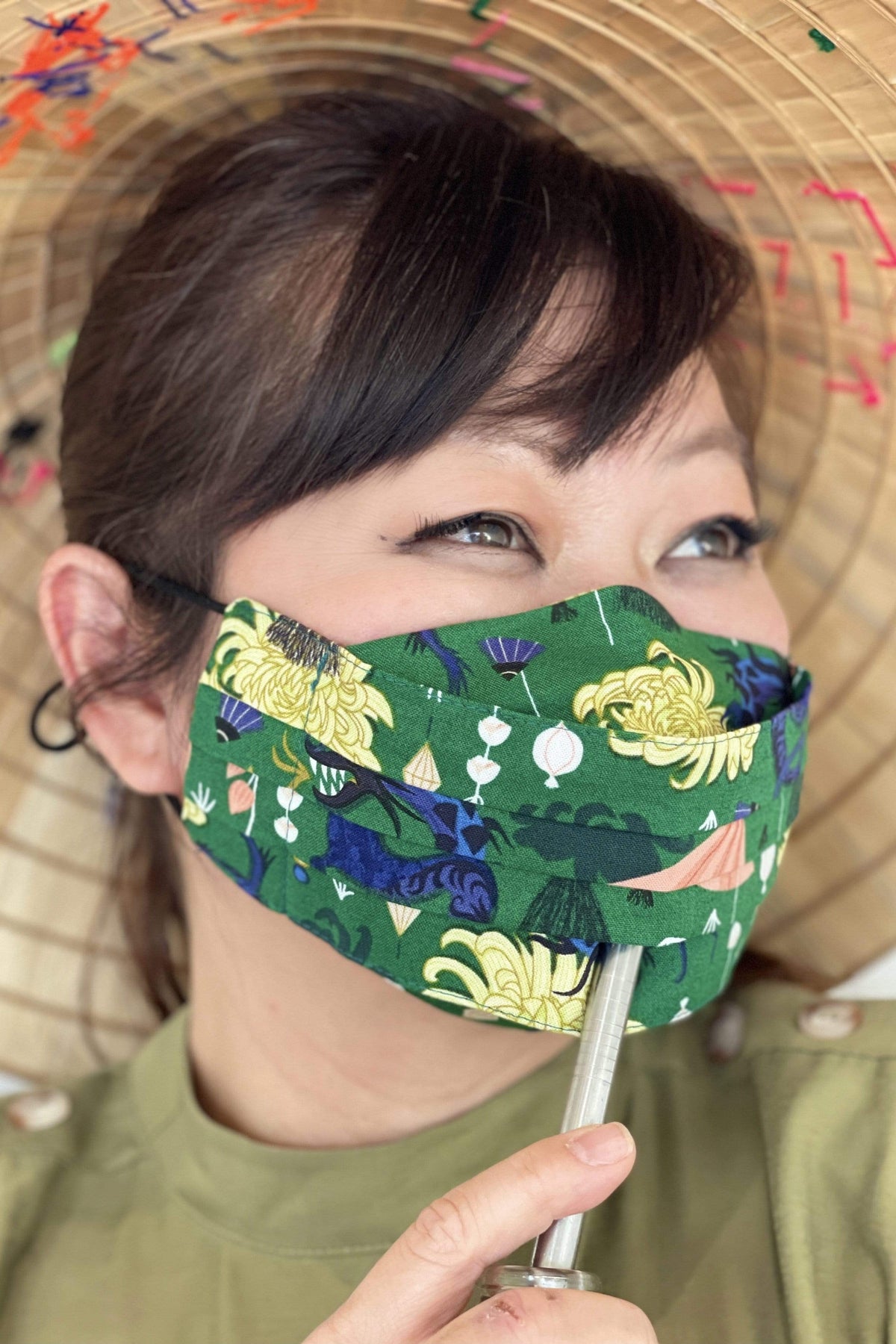 Safely Sip Face Masks Safely Sip Mask Dragon Festival - Chloe Dao