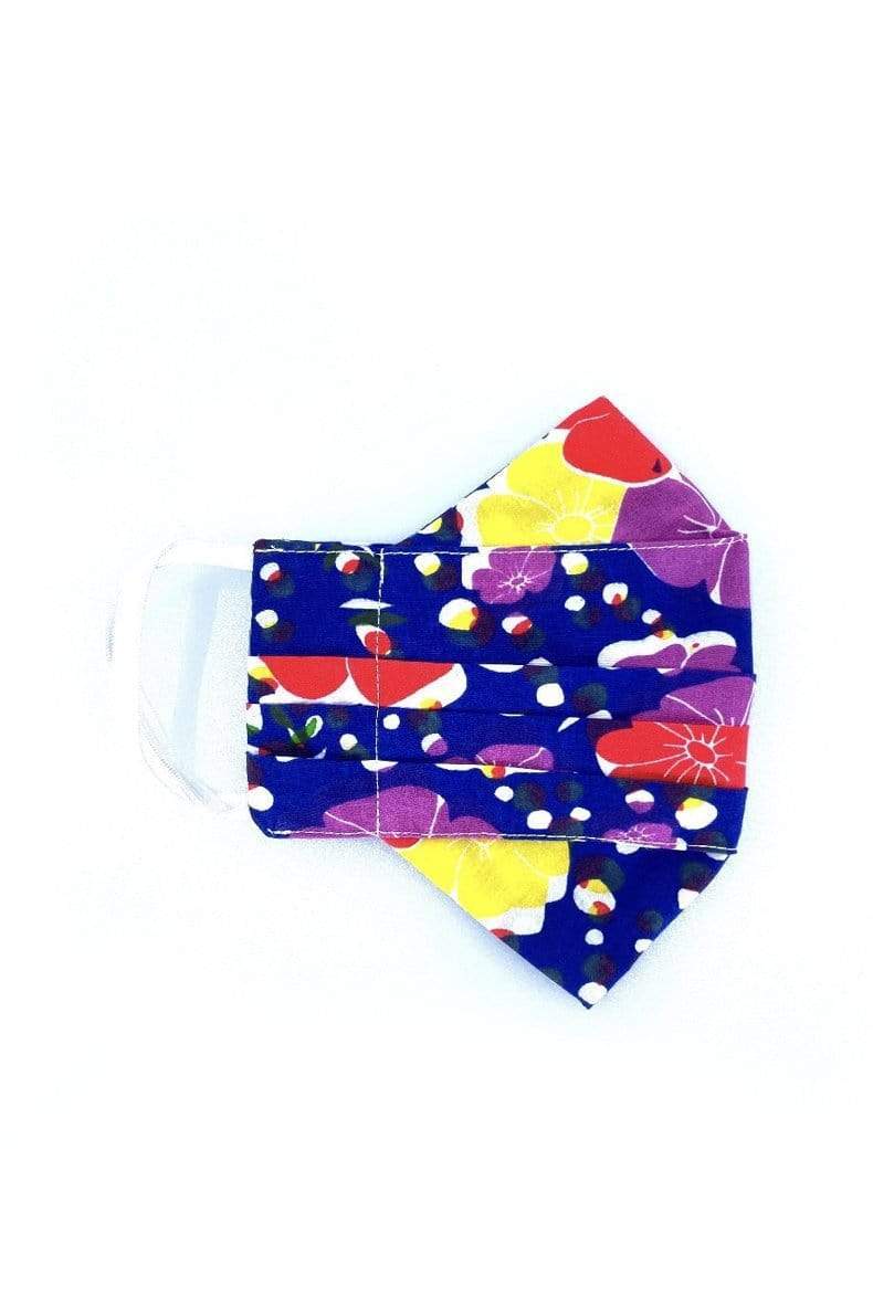 Safely Sip Face Masks Safely Sip Mask in Rainbow Floral Print XS/S (CHILD AGE 4-12) - Chloe Dao