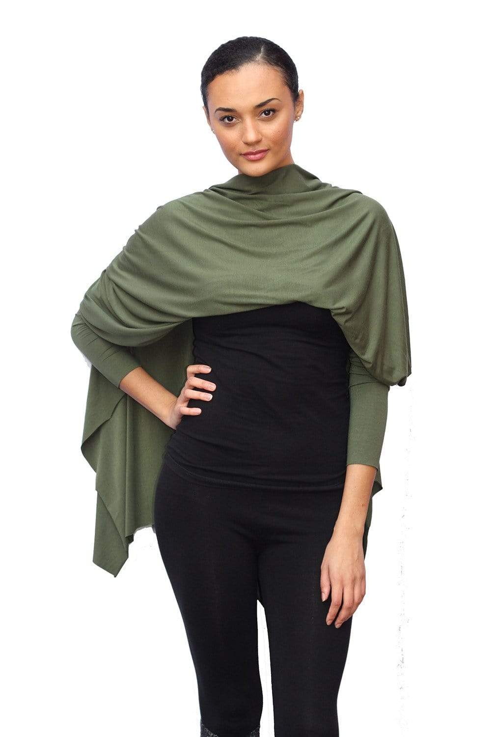 SCARVES Aya Scarf - Green - Chloe Dao