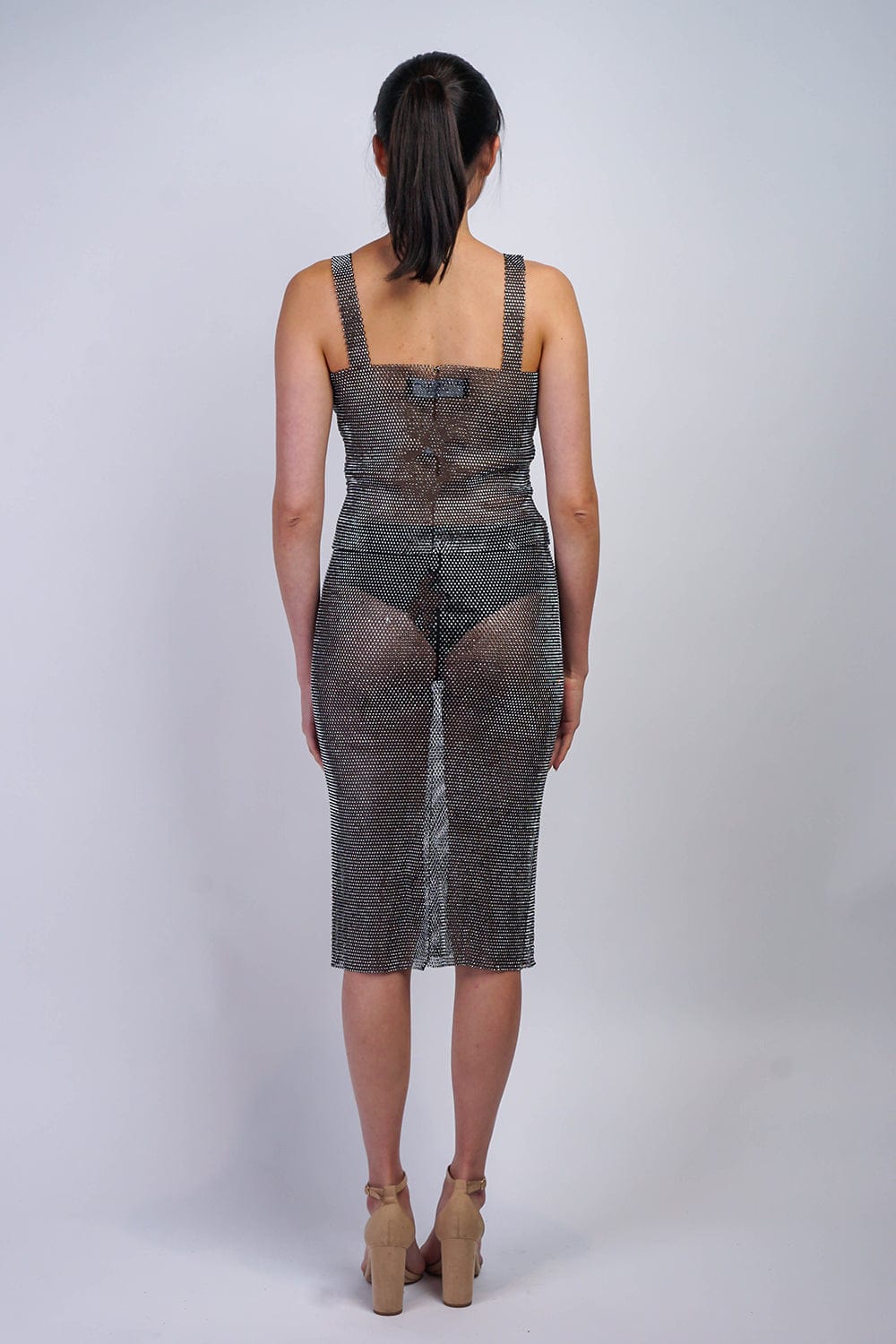 SETS Crystal Mesh Skirt - Chloe Dao